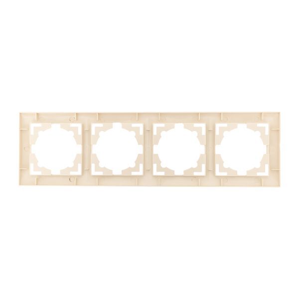 Рамка 4-м Валенсия крем. PROxima EKF EWM-G-304-20