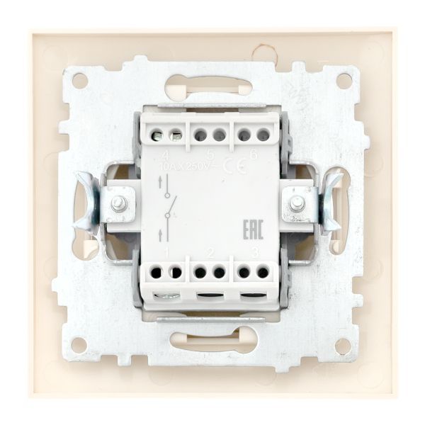 Выключатель 1-кл. СП Валенсия 10А IP20 крем. PROxima EKF EWV10-021-20