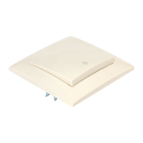 Переключатель проходной 1-кл. СП Валенсия 10А IP20 крем. PROxima EKF EWV10-025-20