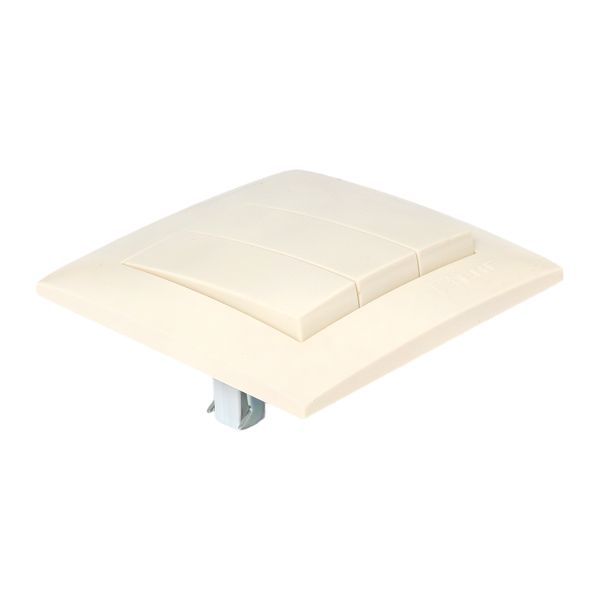 Выключатель 3-кл. СП Валенсия 10А крем. PROxima EKF EWV10-024-20