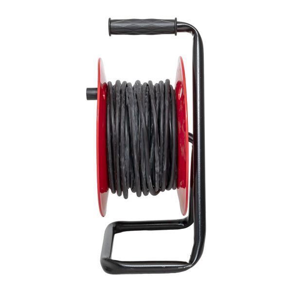 Удлинитель на катушке "Атлант 2.0" 4 гнезда 30м с заземлением КГ 3x1,5 16А/3,5кВт IP44 PROxima