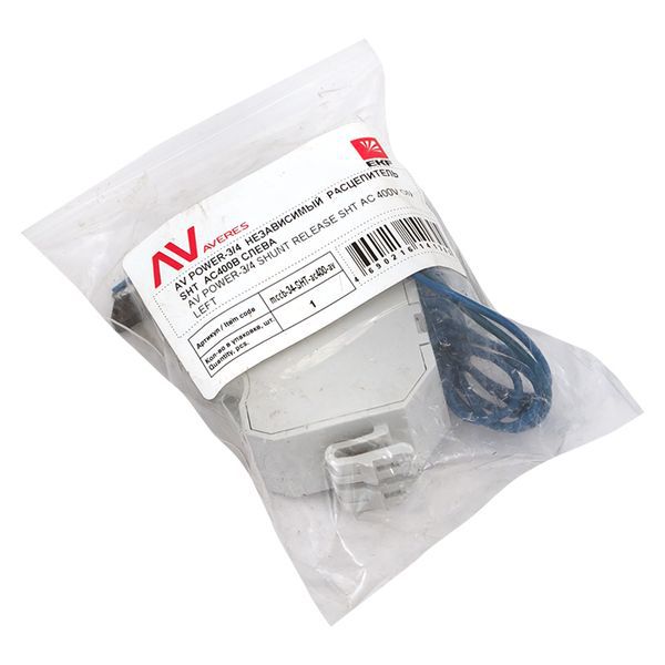 Расцепитель независимый AV POWER-3/4 SHT AC400В слева (mccb-34-SHT-ac400-av)