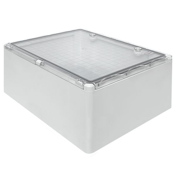 Бокс пластиковый с монтажной платой прозр. дверь 500х400х240 мм IP65 EKF PROxima (PBT65MP007)