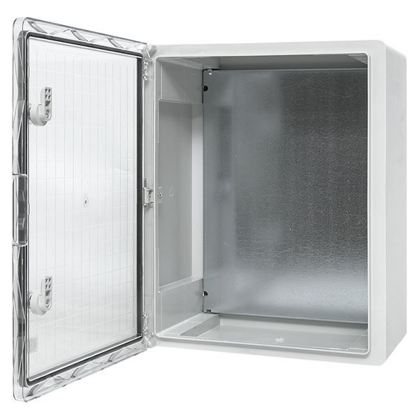 Бокс пластиковый с монтажной платой прозр. дверь 500х400х240 мм IP65 EKF PROxima (PBT65MP007)