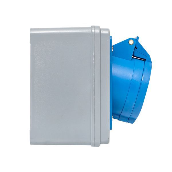 Розетка с блокировкой и выключателем 1423 2Р+РЕ 32А 220В IP44 EKF (ps-1423-32-220)