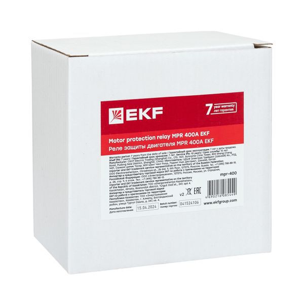 Реле защиты двигателя MPR 400А PROxima (mpr-400)