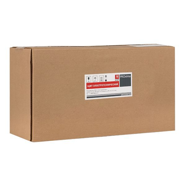 Щит ЩУРн-3/12 два отсека (БУР) 540х300х160 IP54 PROxima (mb54-3i)