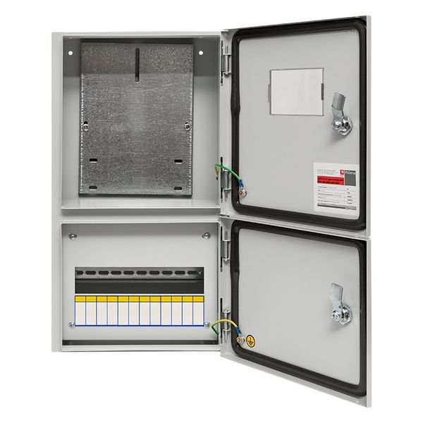 Щит ЩУРн-3/12 два отсека (БУР) 540х300х160 IP54 PROxima (mb54-3i)