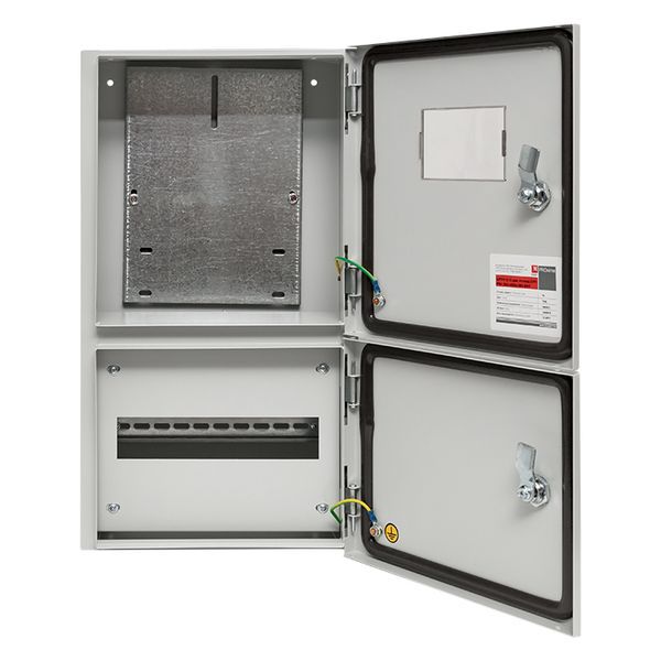 Щит ЩУРн-3/12 два отсека (БУР) 540х300х160 IP54 PROxima (mb54-3i)