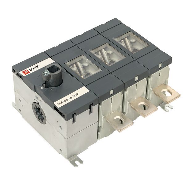 Рубильник 315A 3P без рукоятки управления TwinBlock EKF (tb-s-315-3p)