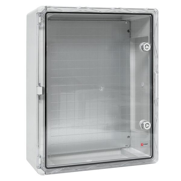 Бокс пластиковый с монтажной платой прозр. дверь 500х400х180 мм IP65 EKF PROxima (PBT65MP006)