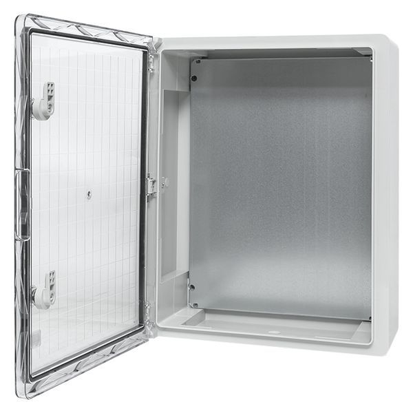 Бокс пластиковый с монтажной платой прозр. дверь 500х400х180 мм IP65 EKF PROxima (PBT65MP006)