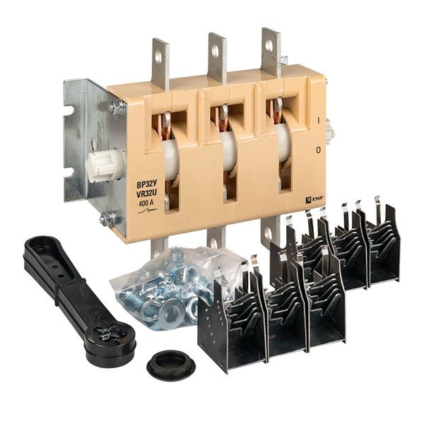 Выключатель-разъединитель ВР32У-37А31220 400А 1 направление с дугогасительными камерами несъемная левая/правая рукоятка MAXima (uvr32-37a31220)