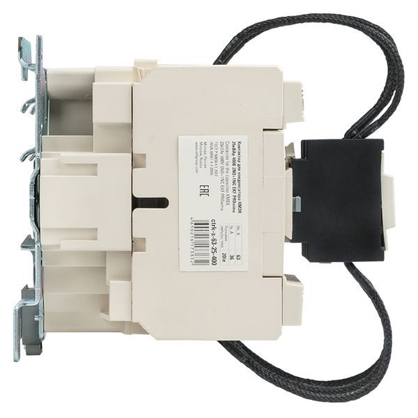 Контактор для конденсатора КМЭК 25квар 400В 2NО+1NC PROxima (ctrk-s-63-25-400)