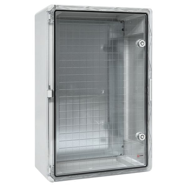 Бокс пластиковый с монтажной платой прозр. дверь 600х400х200 мм IP65 EKF PROxima (PBT65MP008)