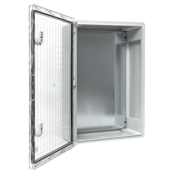 Бокс пластиковый с монтажной платой прозр. дверь 600х400х200 мм IP65 EKF PROxima (PBT65MP008)