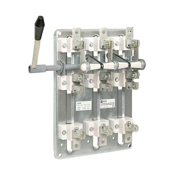 Разъединитель-предохранитель РПБ-2 250А левый привод, без ППН EKF Basic (rpb-r-250l)