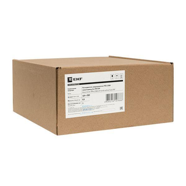 Разъединитель-предохранитель РПБ-2 250А левый привод, без ППН EKF Basic (rpb-r-250l)