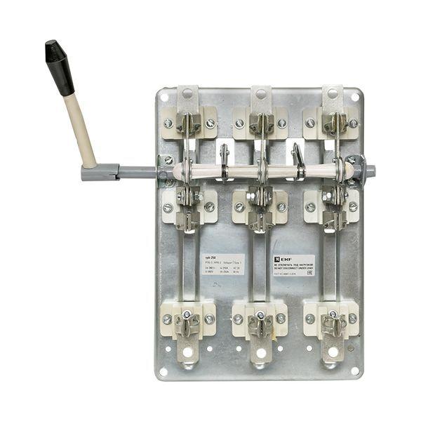 Разъединитель-предохранитель РПБ-2 250А левый привод, без ППН EKF Basic (rpb-r-250l)