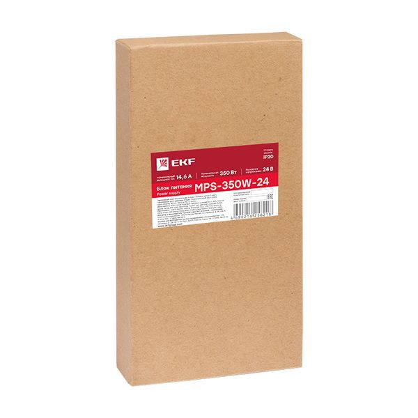 Блок питания 24В MPS-350W-24 EKF Proxima (mps-350w-24)