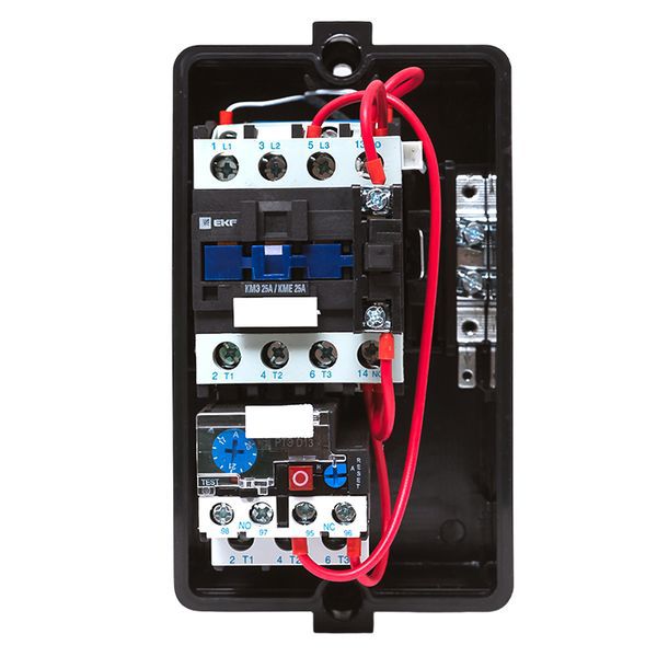 Пускатель в корпусе IP65 КМЭ 25А 230В РТЭ индикатор PROxima (ctrp-r-25-230v-led)