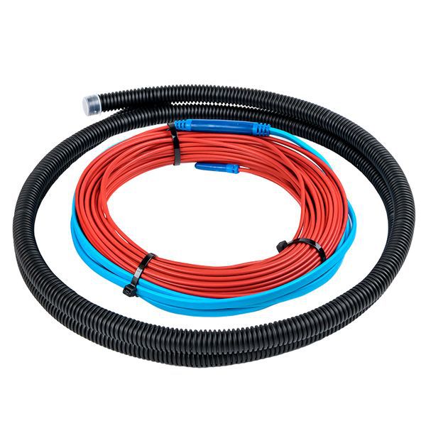 Теплый пол (нагревательный кабель) 375Вт 27 м 2,5 м2 EKF (nk-375)