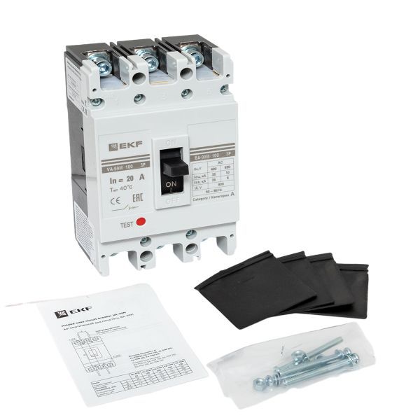 Выключатель автоматический ВА-99М 100/20А 3P 35кА PROxima (mccb99-100-20m)