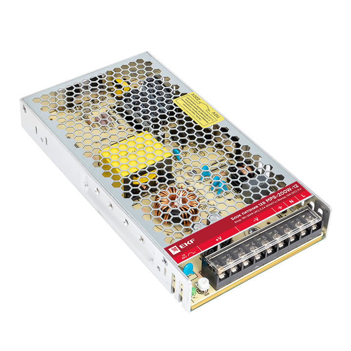 Блок питания 12В MPS-200W-12 EKF Proxima (mps-200w-12)