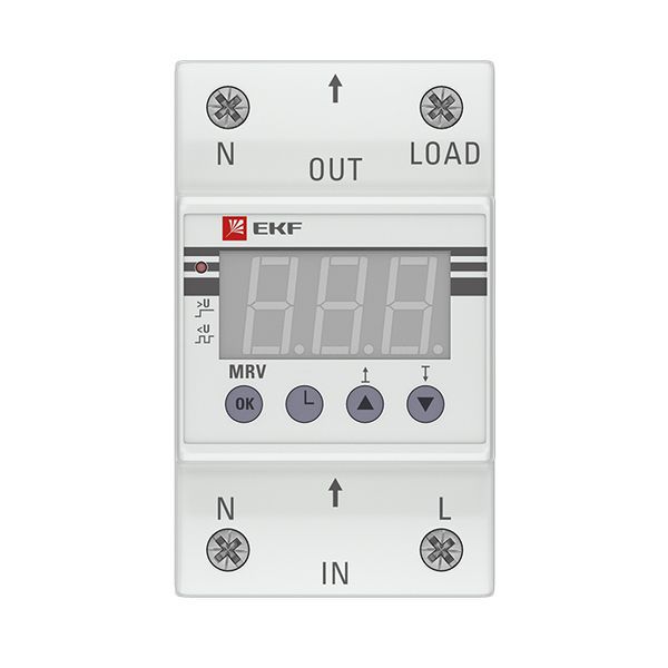 Реле напряжения с дисплеем MRV 50A EKF PROxima (MRV-50A)