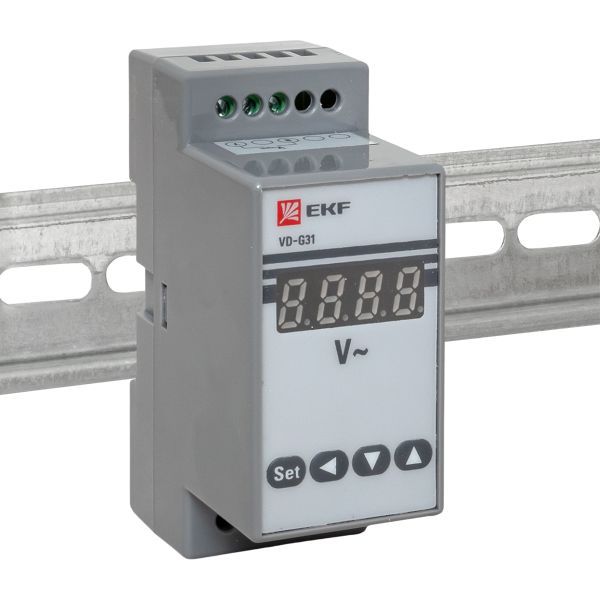 Вольтметр VM-DG31 цифровой на DIN однофазный (vd-g31)