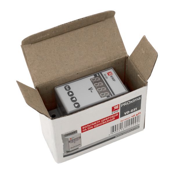 Вольтметр VM-DG31 цифровой на DIN однофазный (vd-g31)
