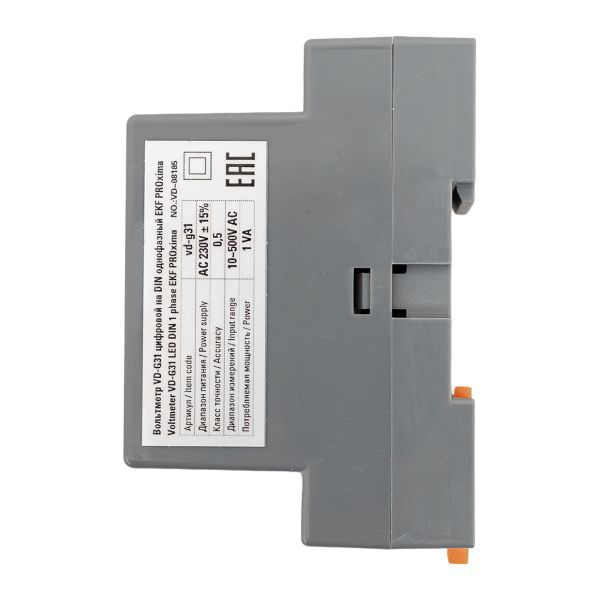 Вольтметр VM-DG31 цифровой на DIN однофазный (vd-g31)