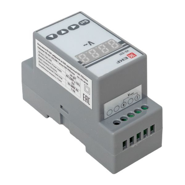 Вольтметр VM-DG31 цифровой на DIN однофазный (vd-g31)