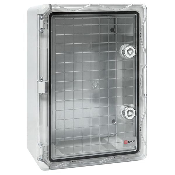 Бокс пластиковый с монтажной платой прозр. дверь 350х250х150 мм IP65 EKF PROxima (PBT65MP002)