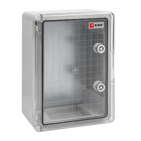 Бокс пластиковый с монтажной платой прозр. дверь 350х250х150 мм IP65 EKF PROxima (PBT65MP002)