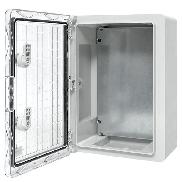 Бокс пластиковый с монтажной платой прозр. дверь 350х250х150 мм IP65 EKF PROxima (PBT65MP002)