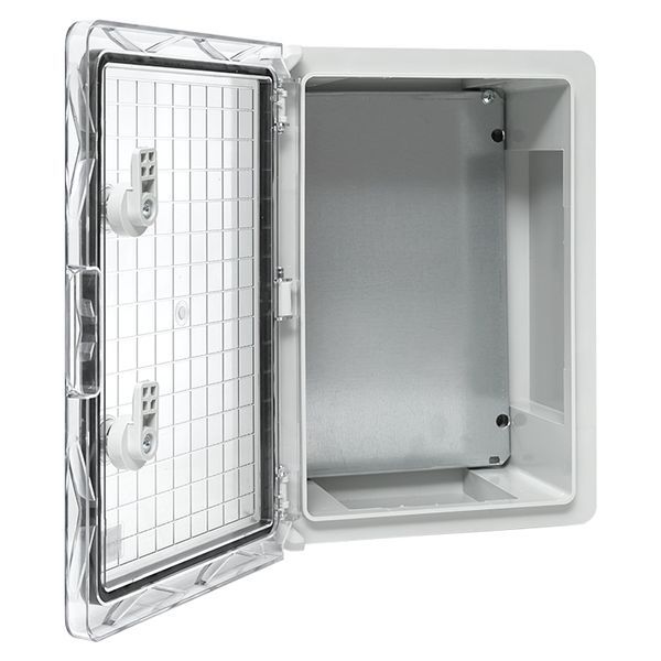 Бокс пластиковый с монтажной платой прозр. дверь 350х250х150 мм IP65 EKF PROxima (PBT65MP002)