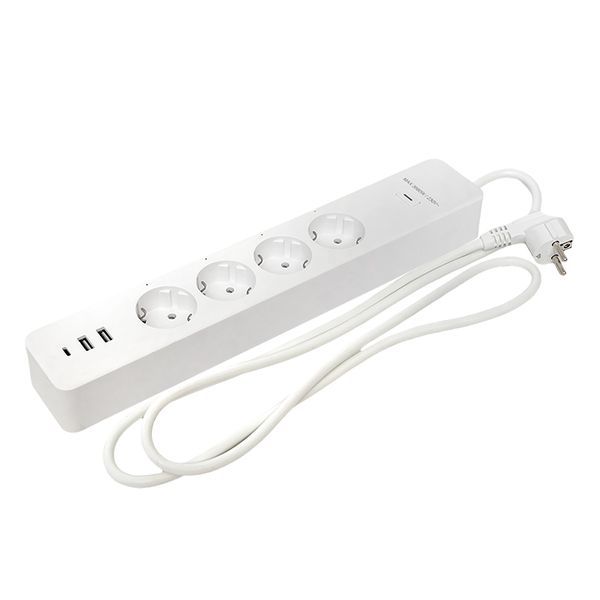 Умный удлинитель EKF Connect PRO Wi-Fi c USB (RCE-2-WF)