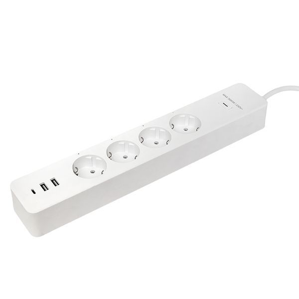 Умный удлинитель EKF Connect PRO Wi-Fi c USB (RCE-2-WF)