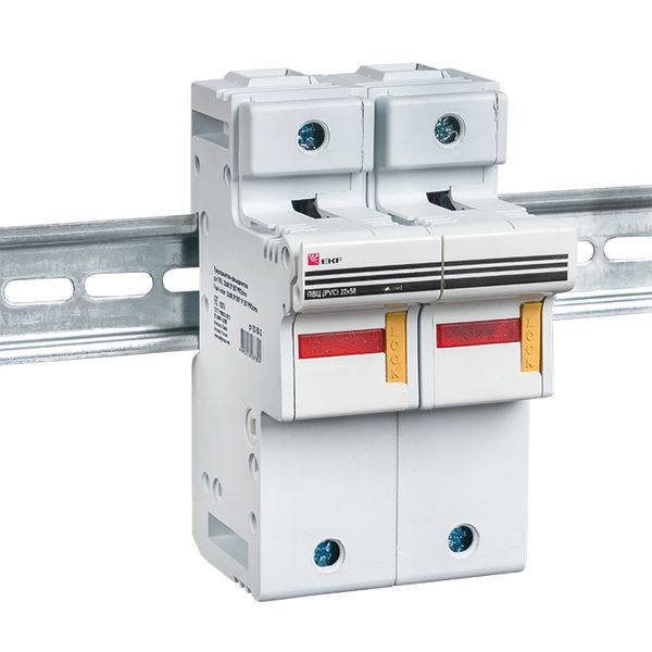 Предохранитель-разъединитель для ПВЦ 22x58 2P(индикация) (pr-22-58-2)