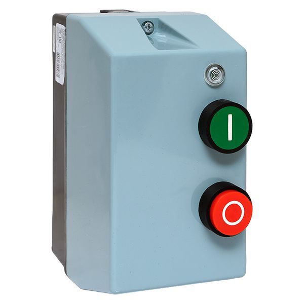 Пускатель в корпусе IP65 КМЭ 9А 230В с РТЭ и индикатором PROxima (ctrp-r-9-230v-led)