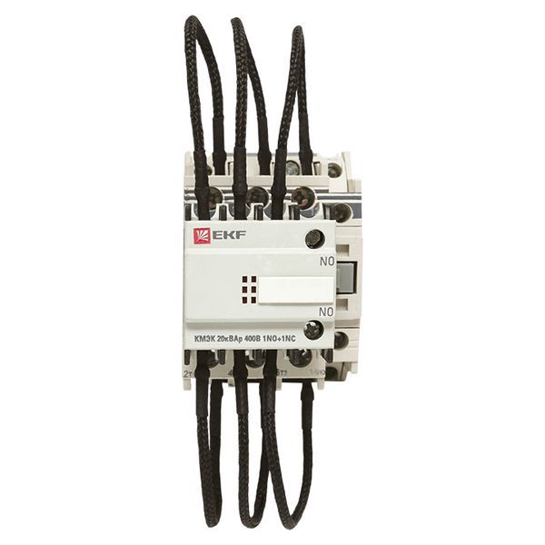 Контактор для конденсатора КМЭК 20квар 400В 2NО+1NC PROxima (ctrk-s-43-20-400)
