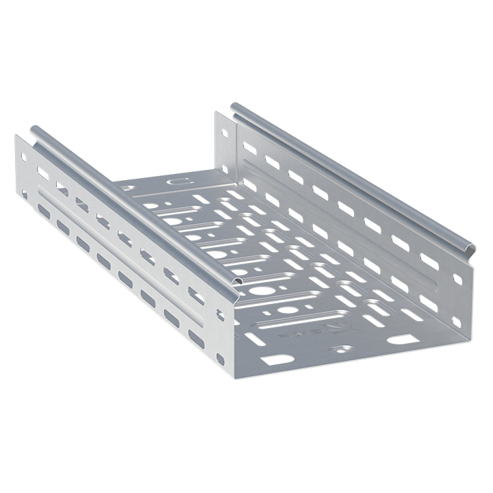 Лоток перфорированный металлический 50х600x3000-1,2мм (6м) EKF (L5060001-1,2)