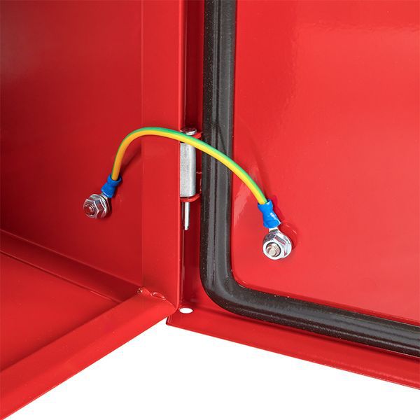 Щит с монтажной панелью ЩМПг- 40.30.22 (ЩРНМ-1) RAL 3001 IP54 PROxima (mb24-1-3001)