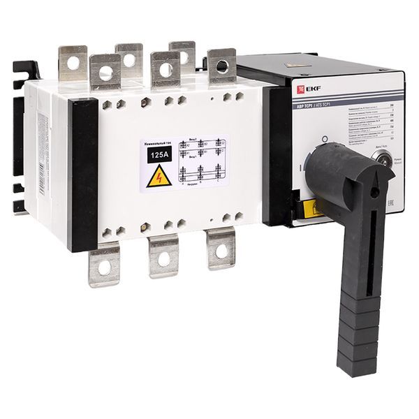 Устройство автоматического ввода резерва АВР ТСP1 125A 3р 230В (ats-tsr1-125A-3p-pro)