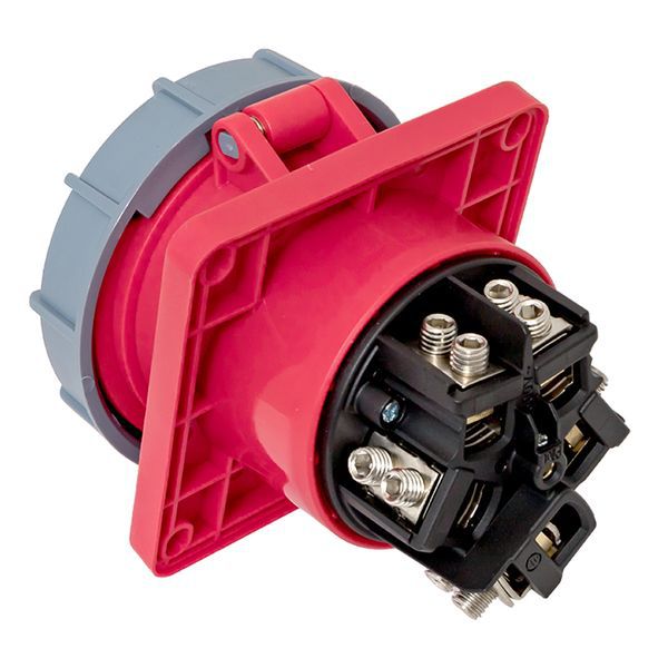 Розетка стационарная внутренняя угловая 4452 3Р+РЕ+N 125А 380В IP67 PROxima (ps-4452-125-380)