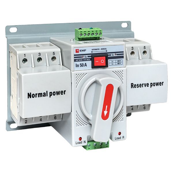 Устройство АВР МСB 50А (C) 3Р 400В EKF PROxima (ats-mcb-50c-3p-pro)