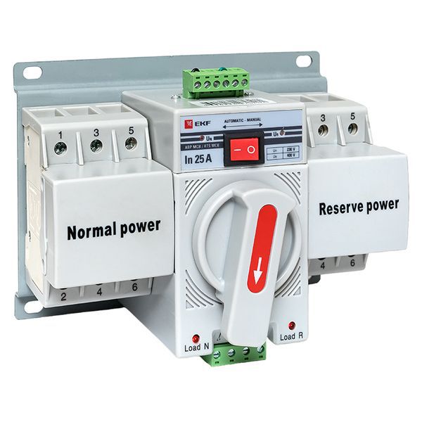 Устройство АВР МCB 25А (C) 3Р 400В EKF PROxima (ats-mcb-25c-3p-pro)