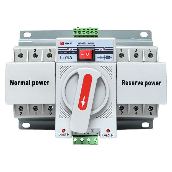 Устройство АВР МCB 25А (C) 3Р 400В EKF PROxima (ats-mcb-25c-3p-pro)