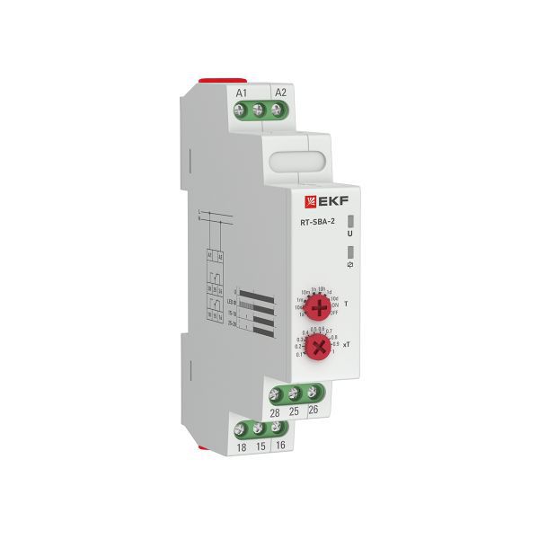 Реле времени RT-SBA-2 (задержка времени включ.) EKF PROxima (rt-sba-2)